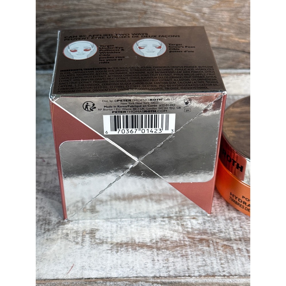 Peter Thomas Roth Potent-C Eye Patches | 30 Pair Brightening NIB | MSRP $65 - Picture 7 of 7